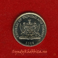 10 центов 2008 года Тринидад и Тобаго